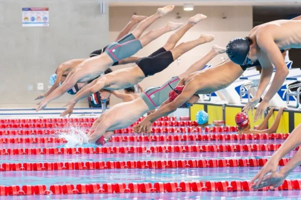 swimming relay race - 6686.com